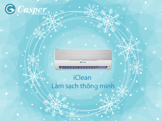 Điều hòa Casper được trang bị các tính năng giúp không khí sạch hơn