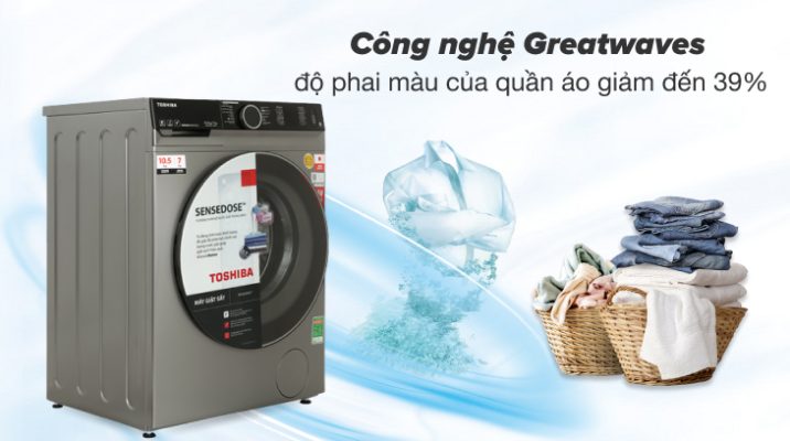 Ưu điểm của máy giặt Toshiba