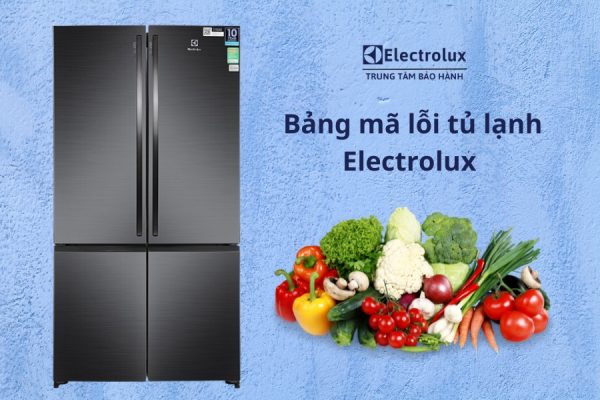 Bảng mã lỗi tủ lạnh Electrolux Side by Side