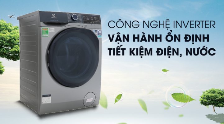máy giặt có tích hợp các công nghệ tiết kiệm nước