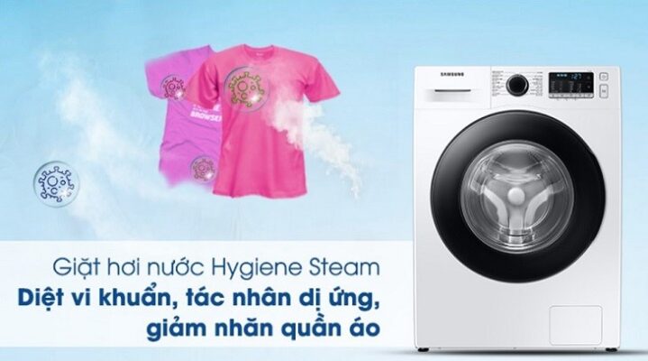 Máy giặt có chức năng giặt hơi nước