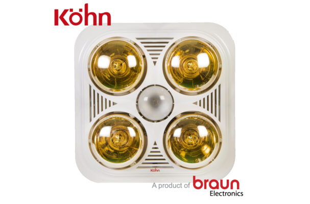 Đèn sưởi nhà tắm Braun Kohn BU04G