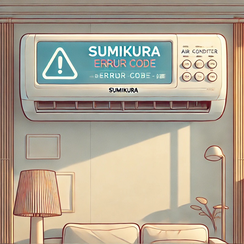 Mã lỗi điều hòa Sumikura Mã lỗi điều hòa Sumikura